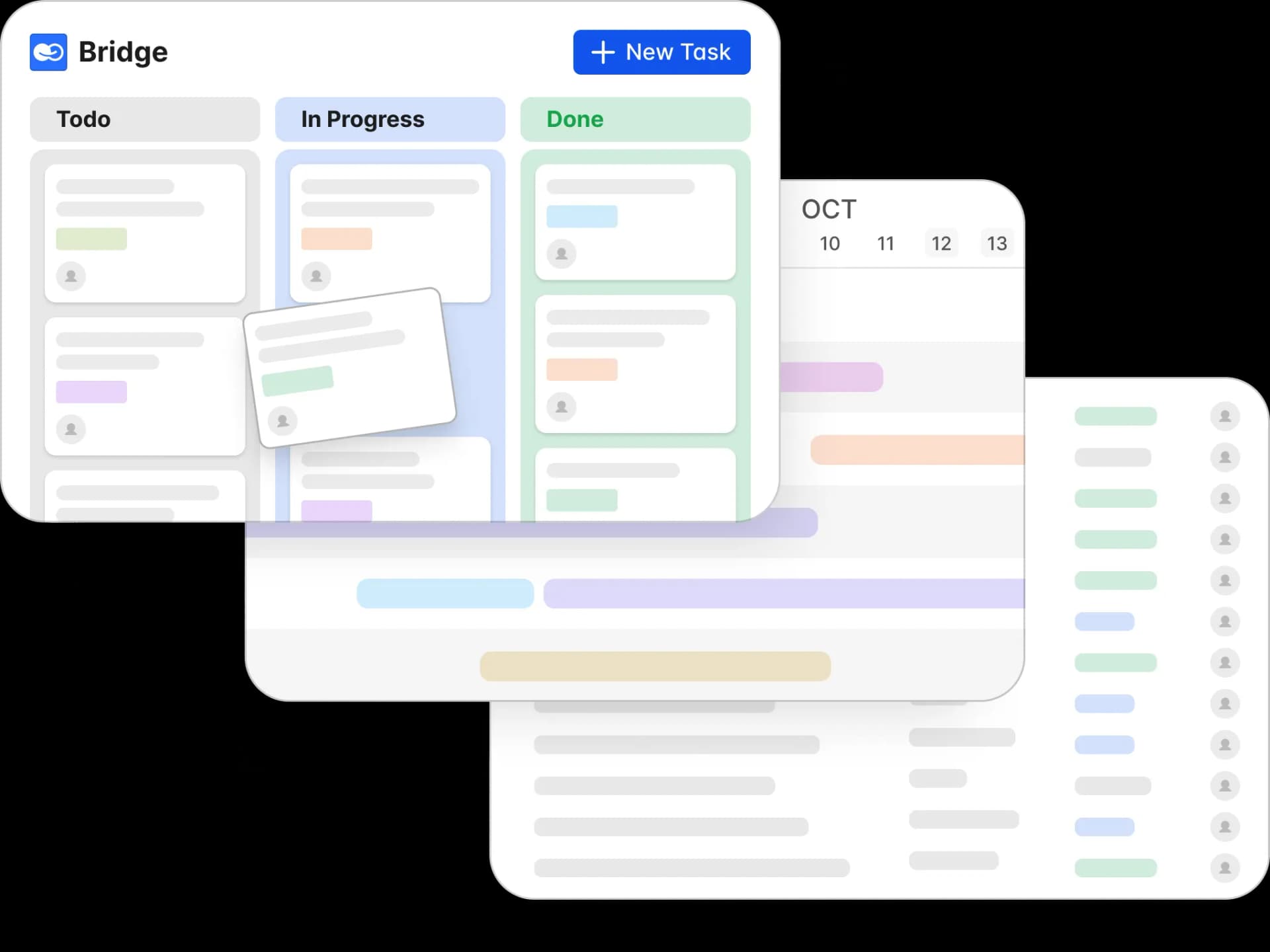 Visualize your progress with flexible views